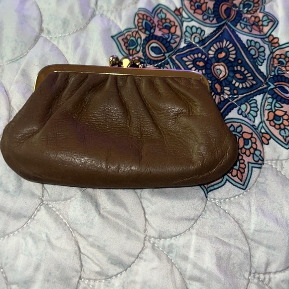 Brown Leather coin purse - Picture 3 of 3